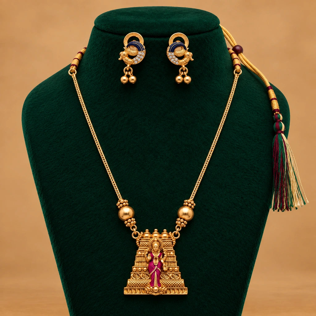 Royal Temple Goddess Pendant Set