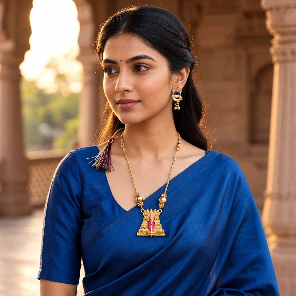 Royal Temple Goddess Pendant Set