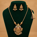 Divine Balaji Temple Pendant Set