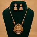 Royal Lakshmi Temple Pendant Set