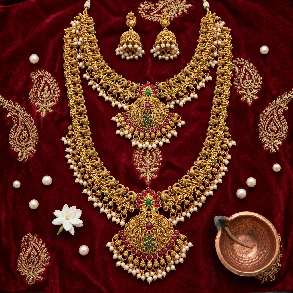 Royal Temple Layered Haram Set