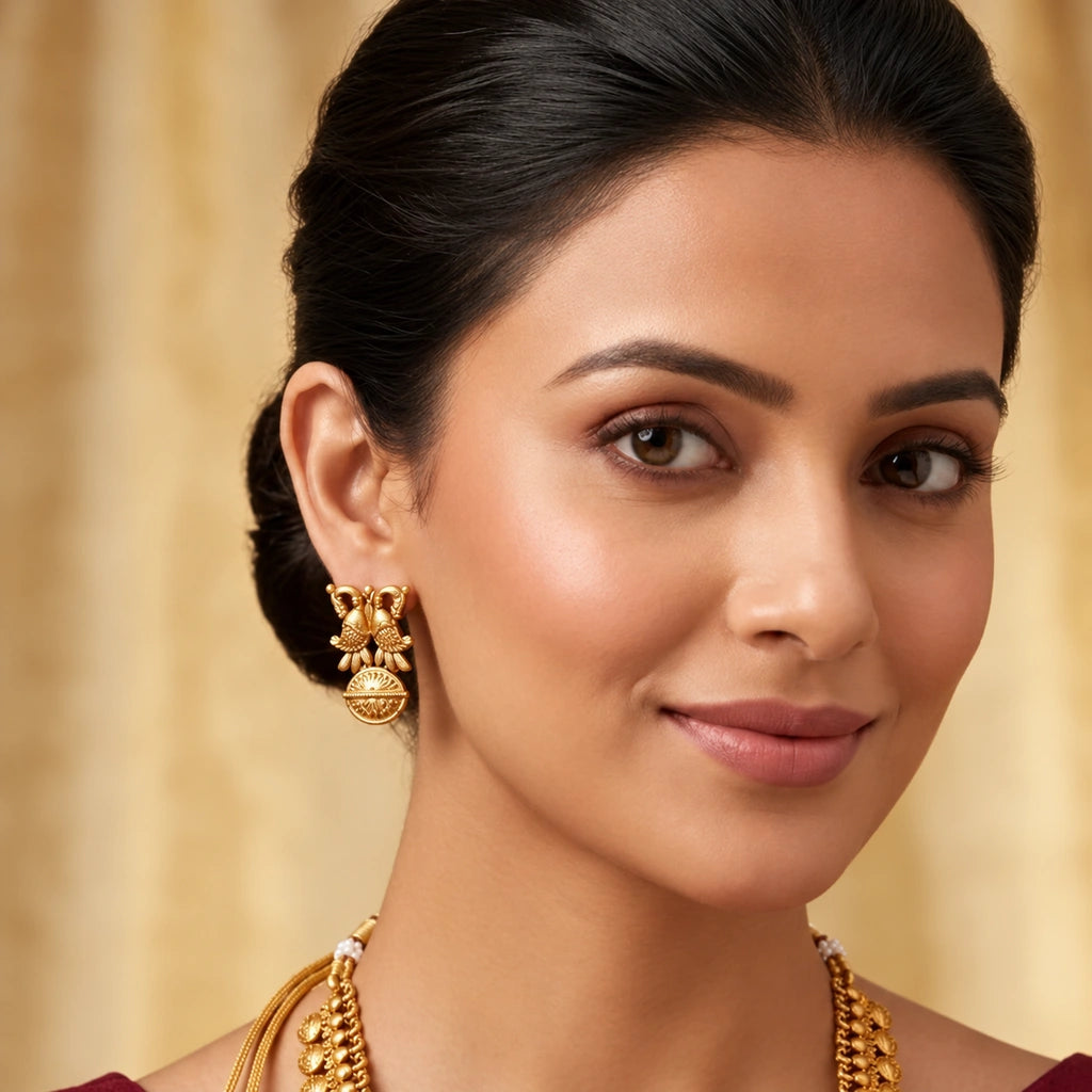 Classic Lakshmi Coin Long Haram Set